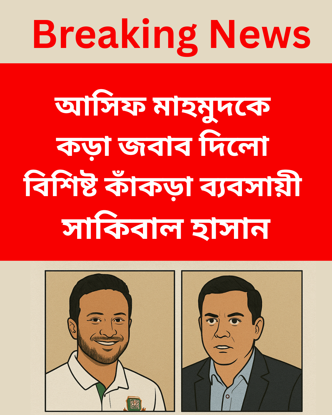 আসিফ মাহমুদকে 
কড়া জবাব দিলো 
বিশিষ্ট কাঁকড়া ব্যবসায়ী 
সাকিবাল হাসান